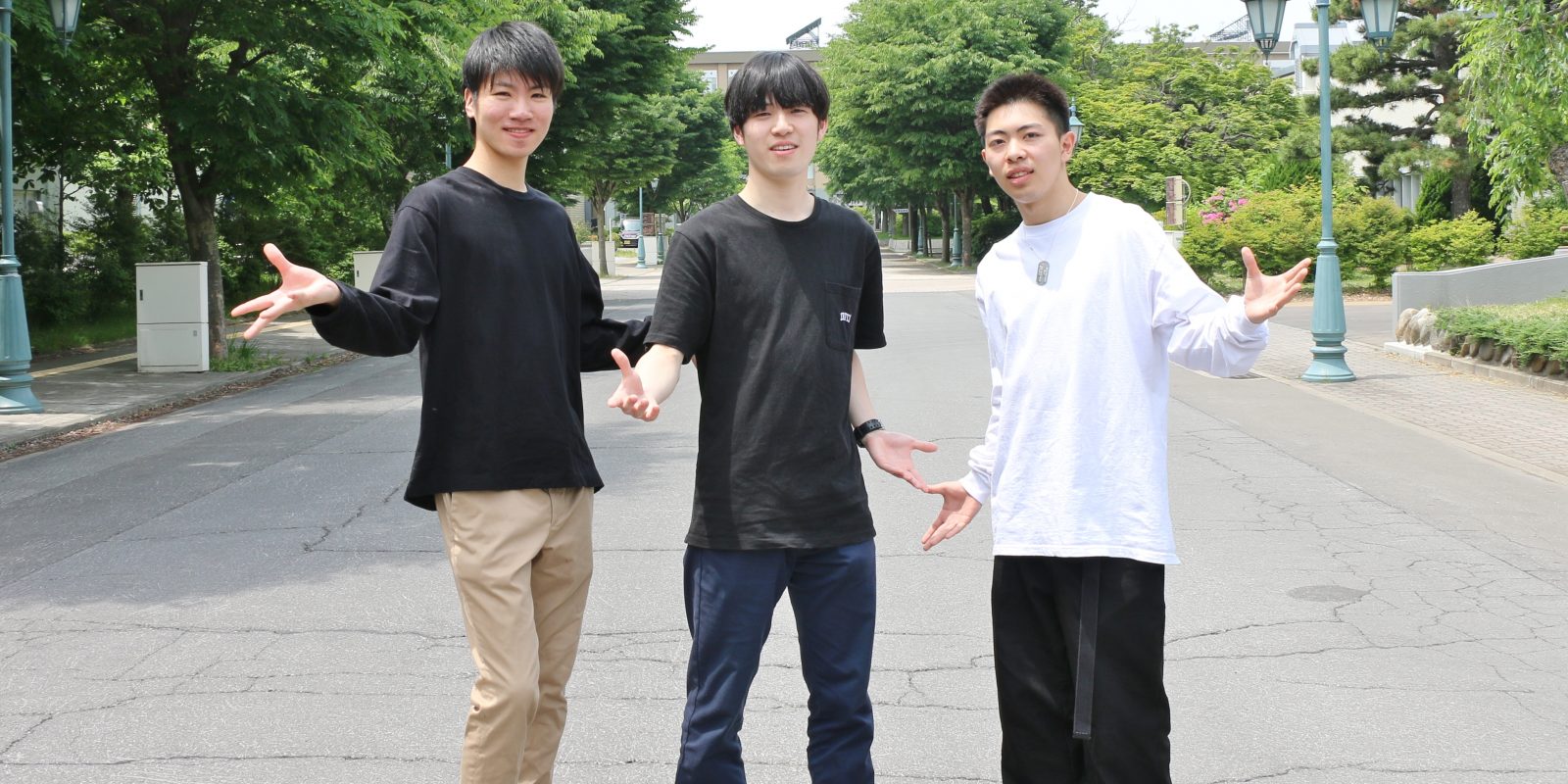 横野冬馬さん 高橋康友さん 桜庭虎之介さん 在学生インタビュー Hiromaga 弘前大学がもっとわかるウェブマガジン