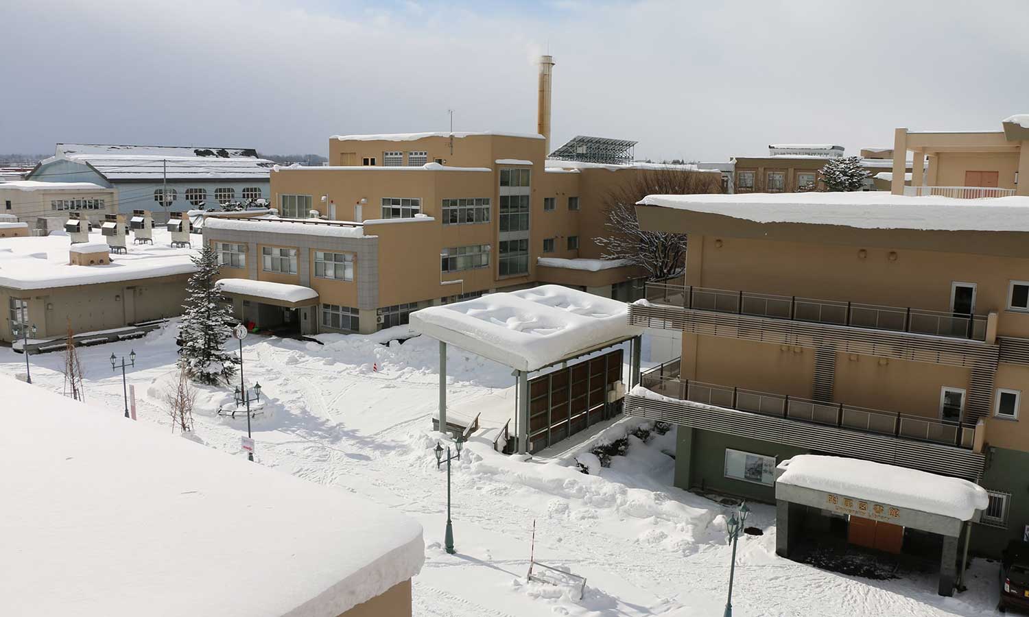冬の文京町キャンパス