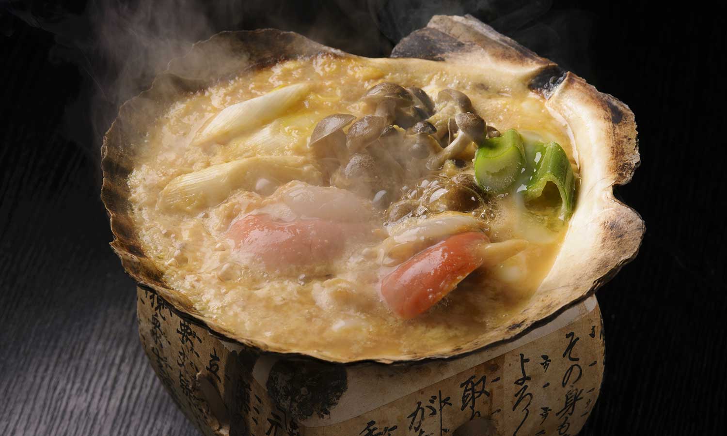 青森の郷土料理・津軽地方では貝焼き味噌と呼ばれる