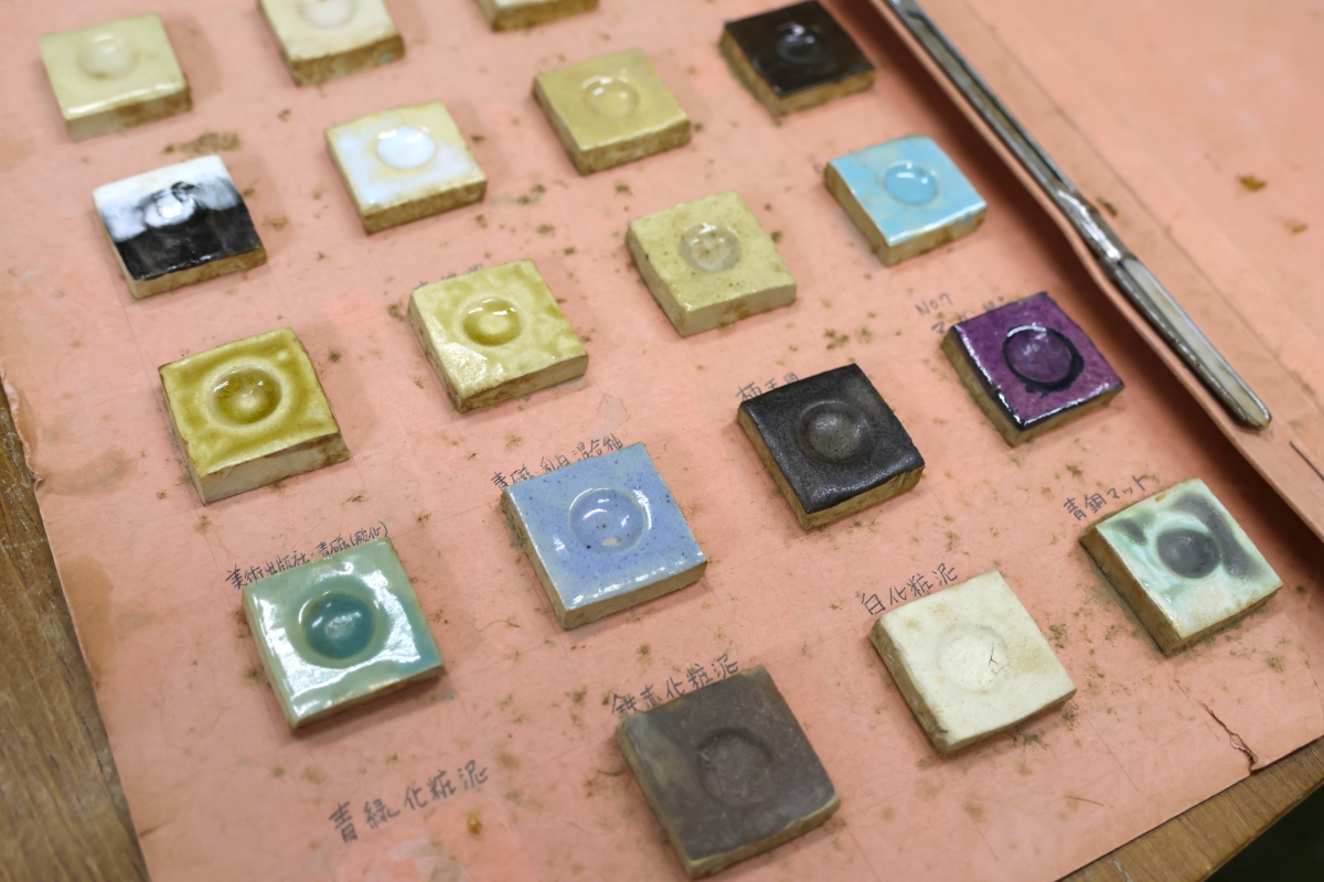 焼き上がりの色合いイメージをまとめたファイル