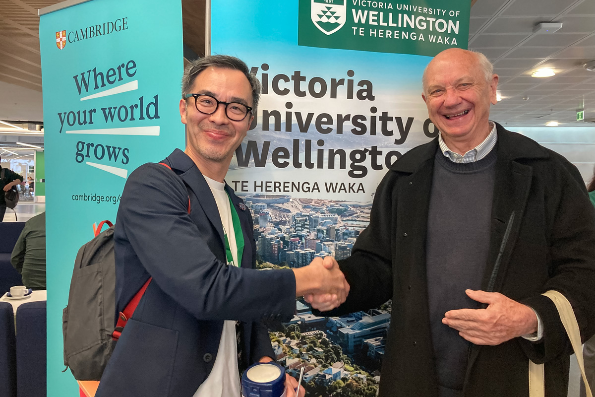 佐藤先生とポールネーション先生