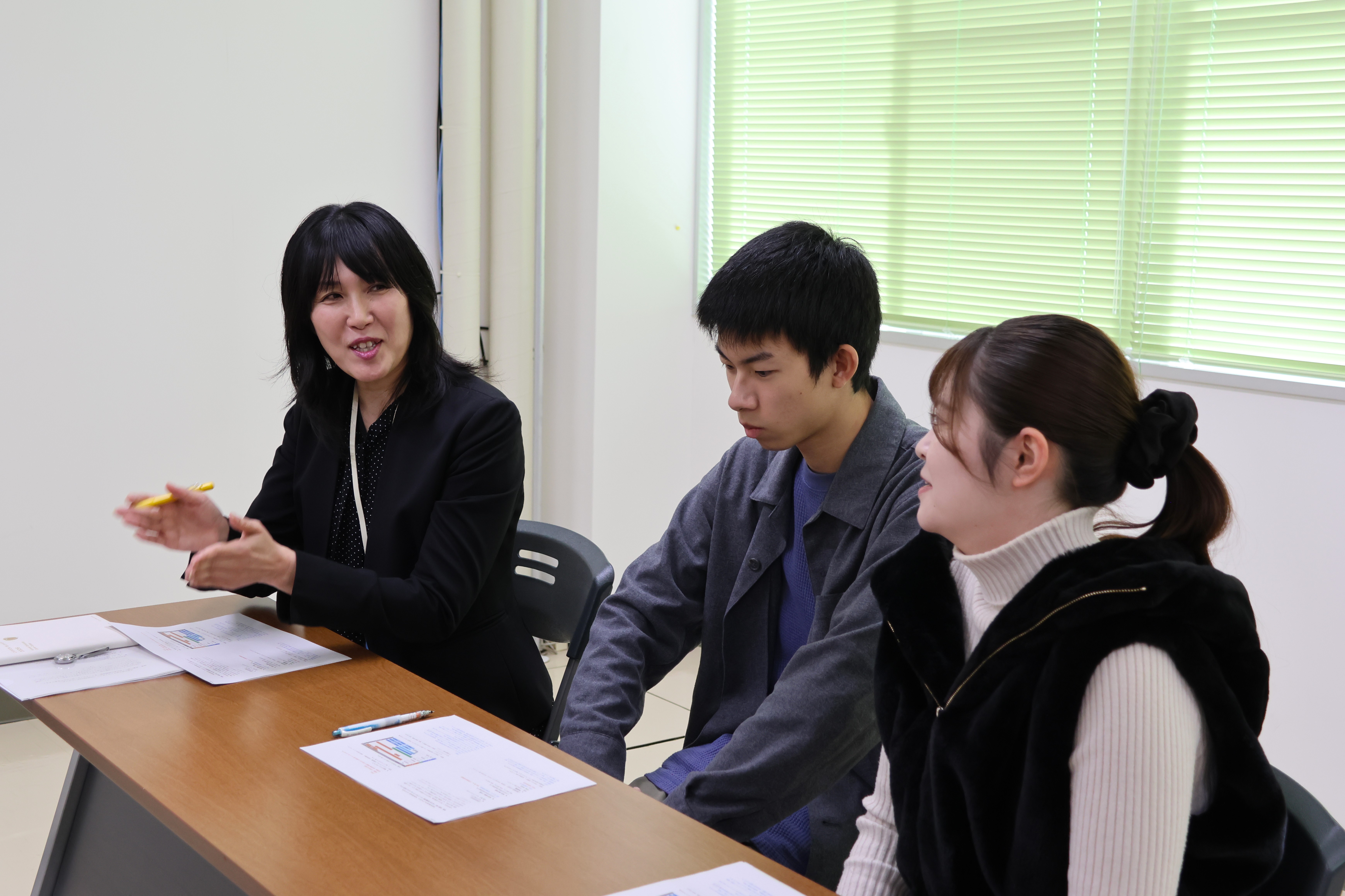 石橋アドバイザーと先輩