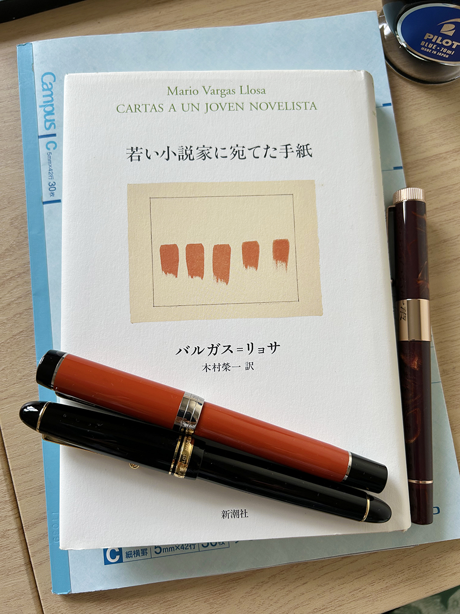 バルガス＝リョサ『若い小説家に宛てた手紙』（新潮社刊）