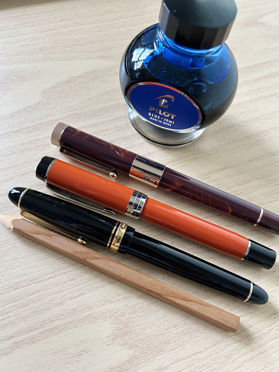 久栖さんが大切にしている万年筆