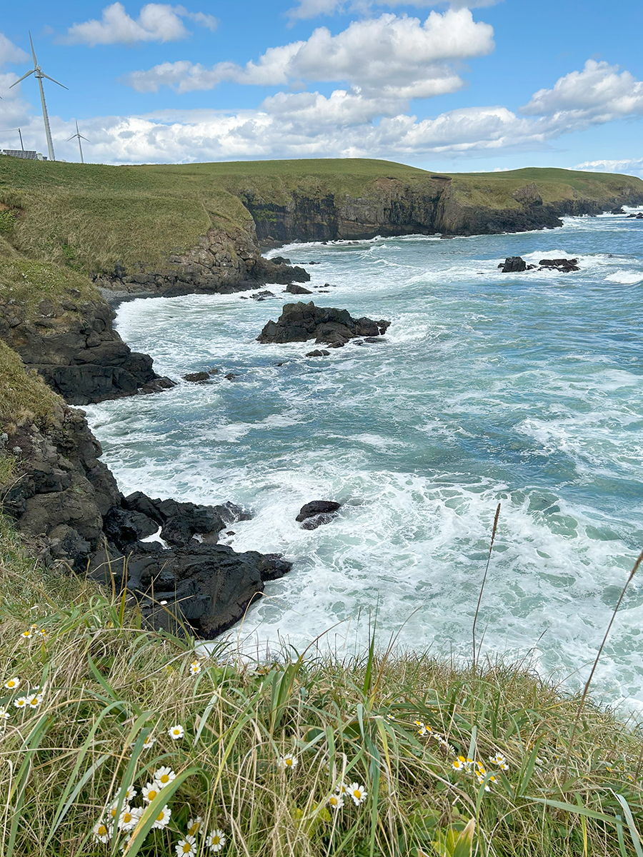 「貝殻航路」の舞台にもなっている根室の海