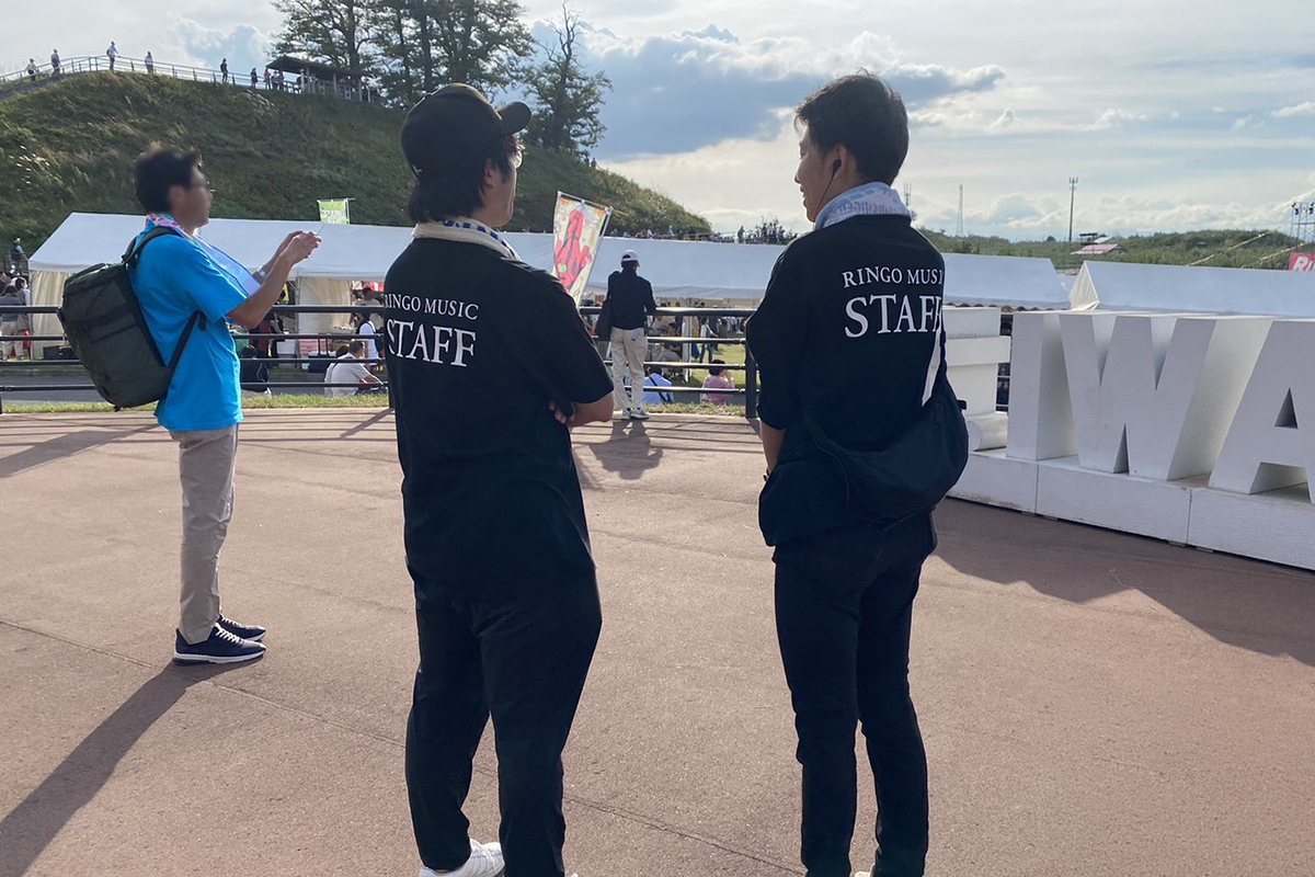 ライブの時はオペレーション業務も行う